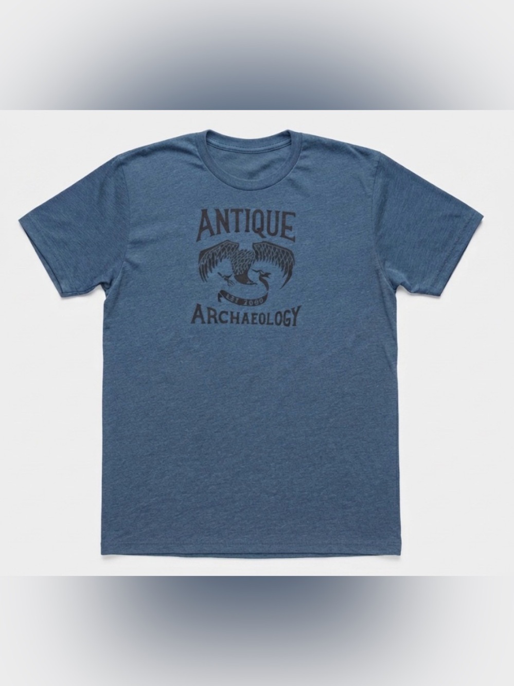 American Pickers Antique Archaeology Graphic Tee Shirt Blue Eagle Mens L/ XL